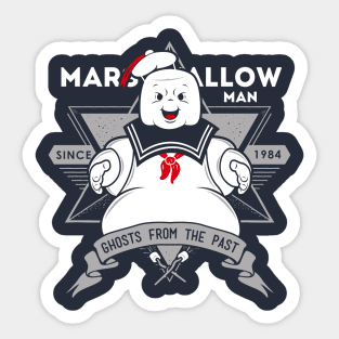 MARSHMALLOW MAN Sticker